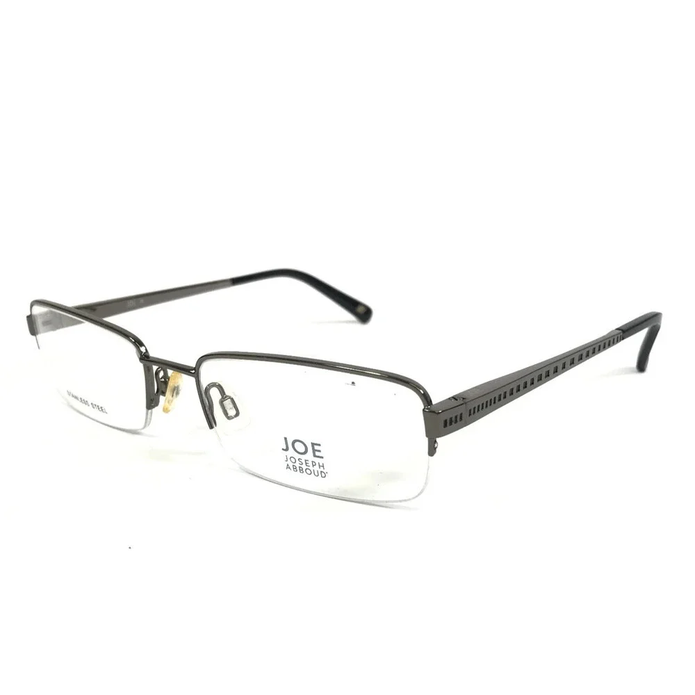 Joseph Abboud Eyeglasses Frames JOE 4002 STEEL Rectangle Half Rim 54-18-140